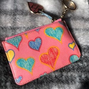 Dooney & Bourke Heart Keychain Wallet